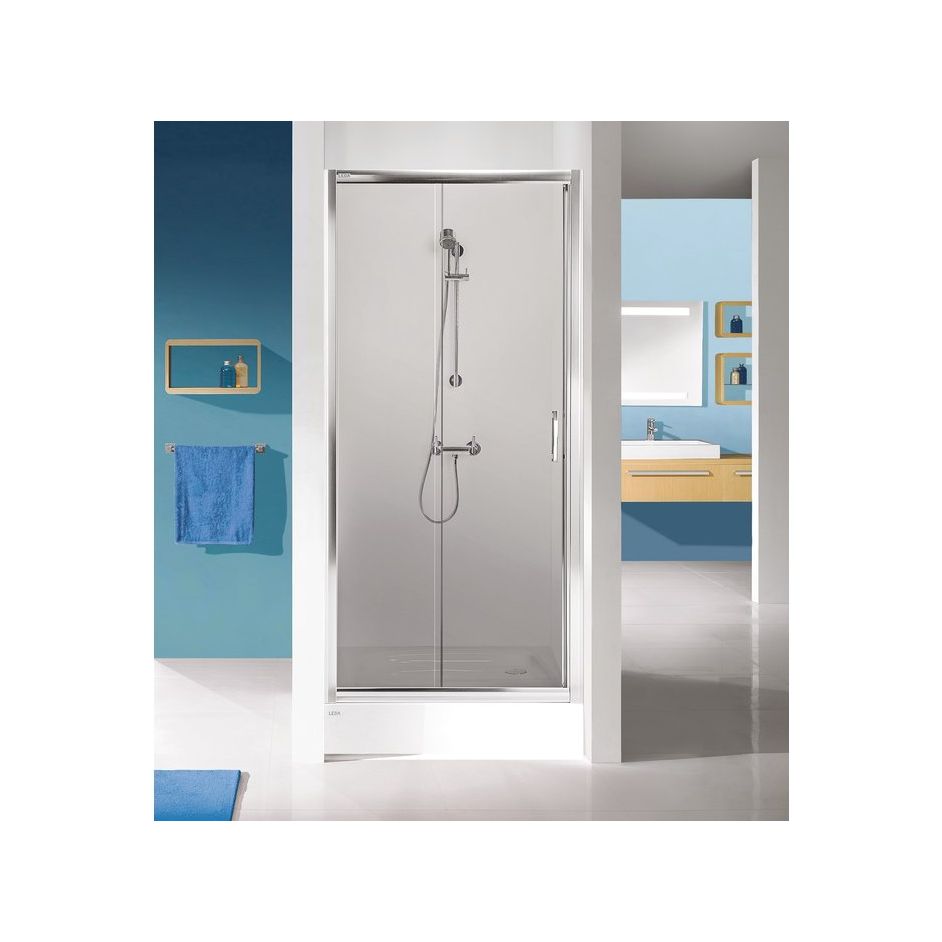 Porte de douche - pivotante - sans seuil - 80 ou 90cm - Smart Design P