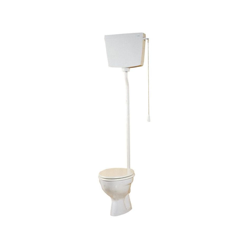 Levier de chasse d'eau de toilette à bouton poussoir PLUMSOURCE 02