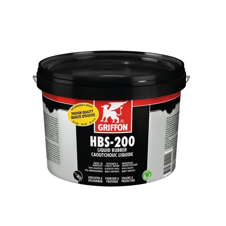 Caoutchouc Liquide de protection étanche HBS-200 Pot de 5 litres