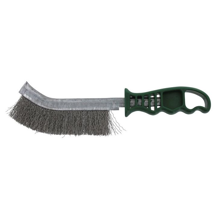 Brosse de ponçage universelle - Fils ondulés - Inox - 265 mm - SCID