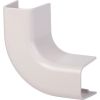Coude plat 90° plastique rigide beige - Largeur goulotte (mm) 25 - CBM