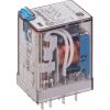 Relais auxiliaire embrochable 4 RT 7A - Type DC - 12 V - Série 55 - Finder