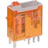 Relais miniatures industriels cosses AC 12 V Faston 2RT 8A - Série 46 - Finder