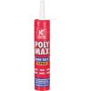 Mastic colle - Polymax high tack express - blanc - Griffon