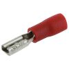 Fiche femelle pré-isolé rouge Ø 2,83 mm - 0,5 à 1,5 mm² - lot de 10 - Dhome