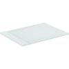 Receveur de douche extra plat - Ultra Flat S i.life - Idéal Standard - 120 x 80 cm - Blanc pur effet pierre