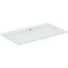 Receveur de douche extra plat - Ultra Flat S i.life - Idéal Standard - 140 x 80 cm - Blanc pur effet pierre