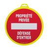 Panneau de signalisation propriété privée - Novap