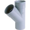 Culotte PVC 45°- Nicoll - MF Ø 50 mm - Double emboîture