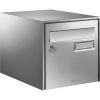 Boîte aux lettres individuelle gris inox - Double face - Loft inox - Decayeux