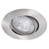 Spot encastré LED orientable nickelé MI6 - 5,5 W - 3000 K - Aric