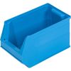 Bac de rangement empilable bleu à bec - 10 L - 35 x 21 x 20 cm - Systembox SB - TOOD