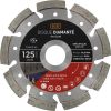 Disque diamant ventilé à tronçonner - Ø 125 mm - Béton / Métal - SCID