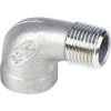 Raccord inox coudé 90° à visser - M 1"1/4 - F 1"1/4 - Sféraco