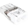 Borne de connexion Wago Série 2273 fil rigide - Transparent - blanc - Wago